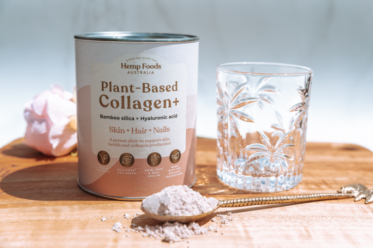 Hemp Foods Australia's Plant-Based Collagen+. © Hemp Foods Australia